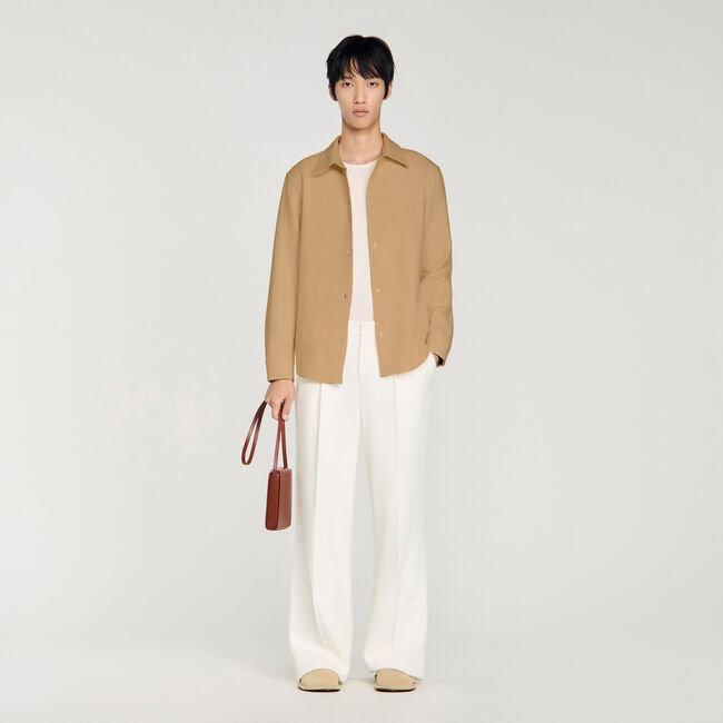 Overhemd jersey met lange mouwen