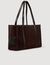 Shopper tas soepel suède