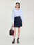 Overhemdblouse ruit met studs