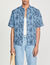 Oversized overhemd met print
