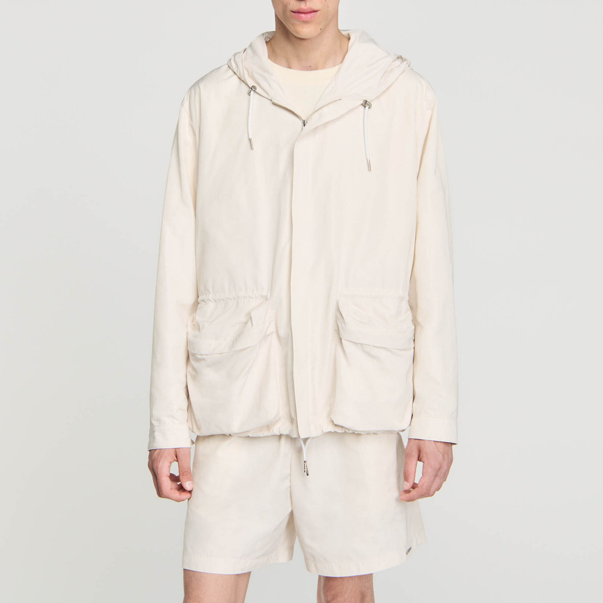 Windjack met capuchon - Man | Sandro