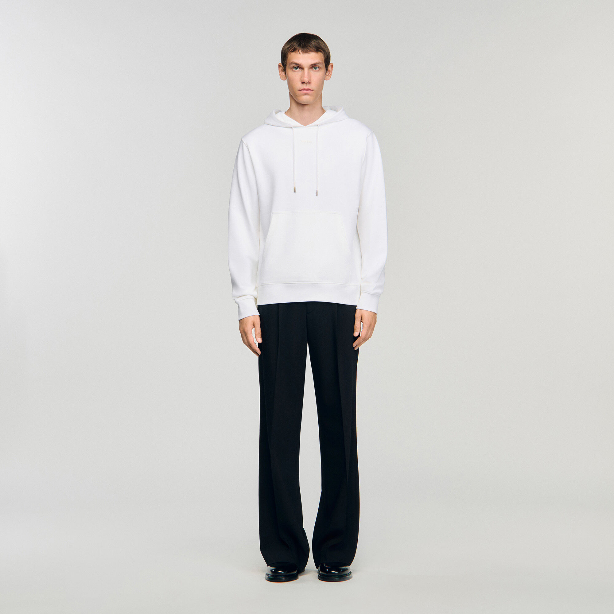 Hoodie met capuchon logo