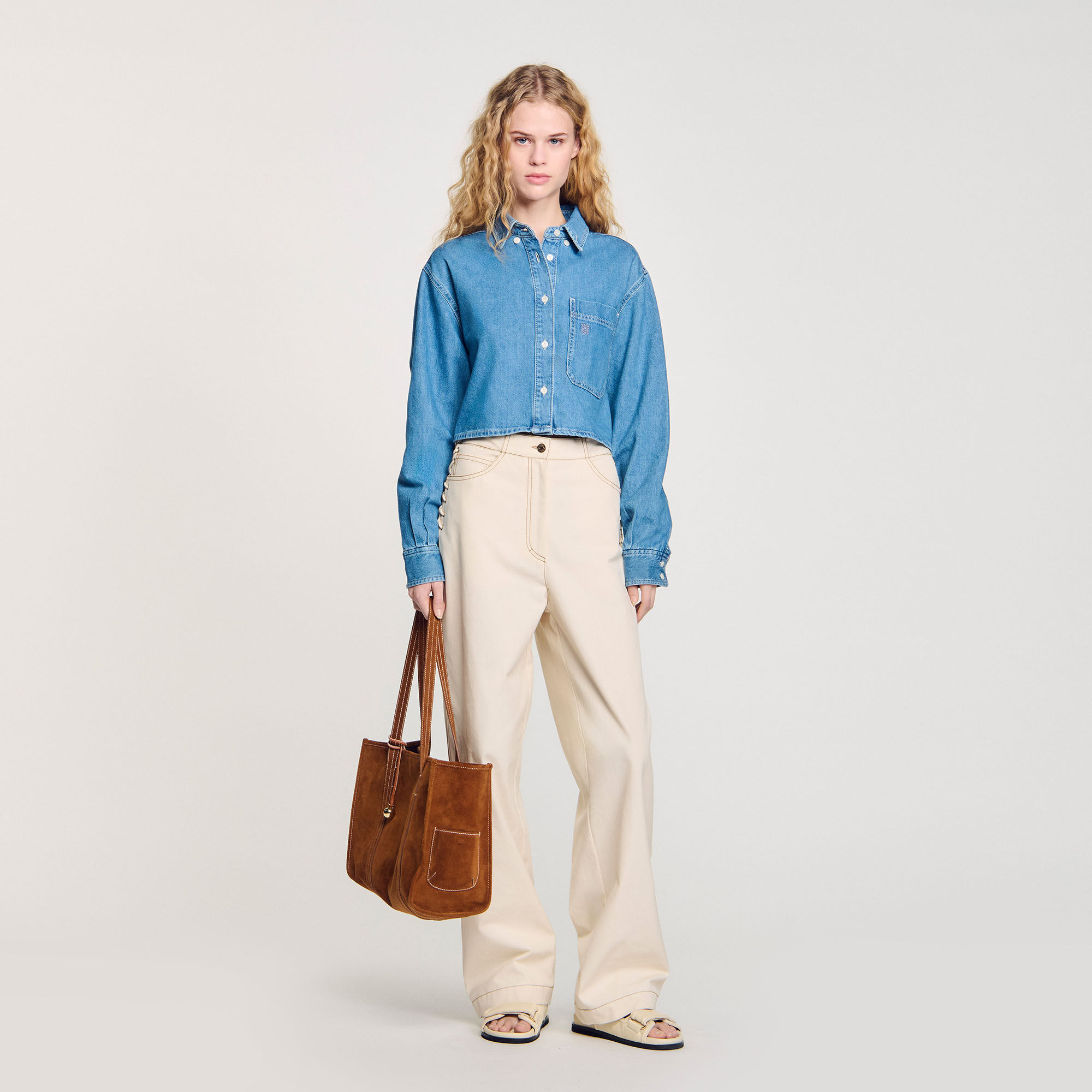 Jeans met veters
