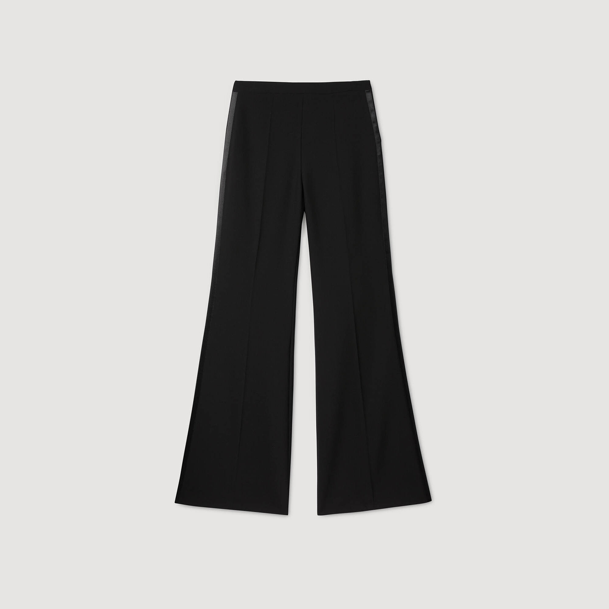 Pantalon met satijnen band