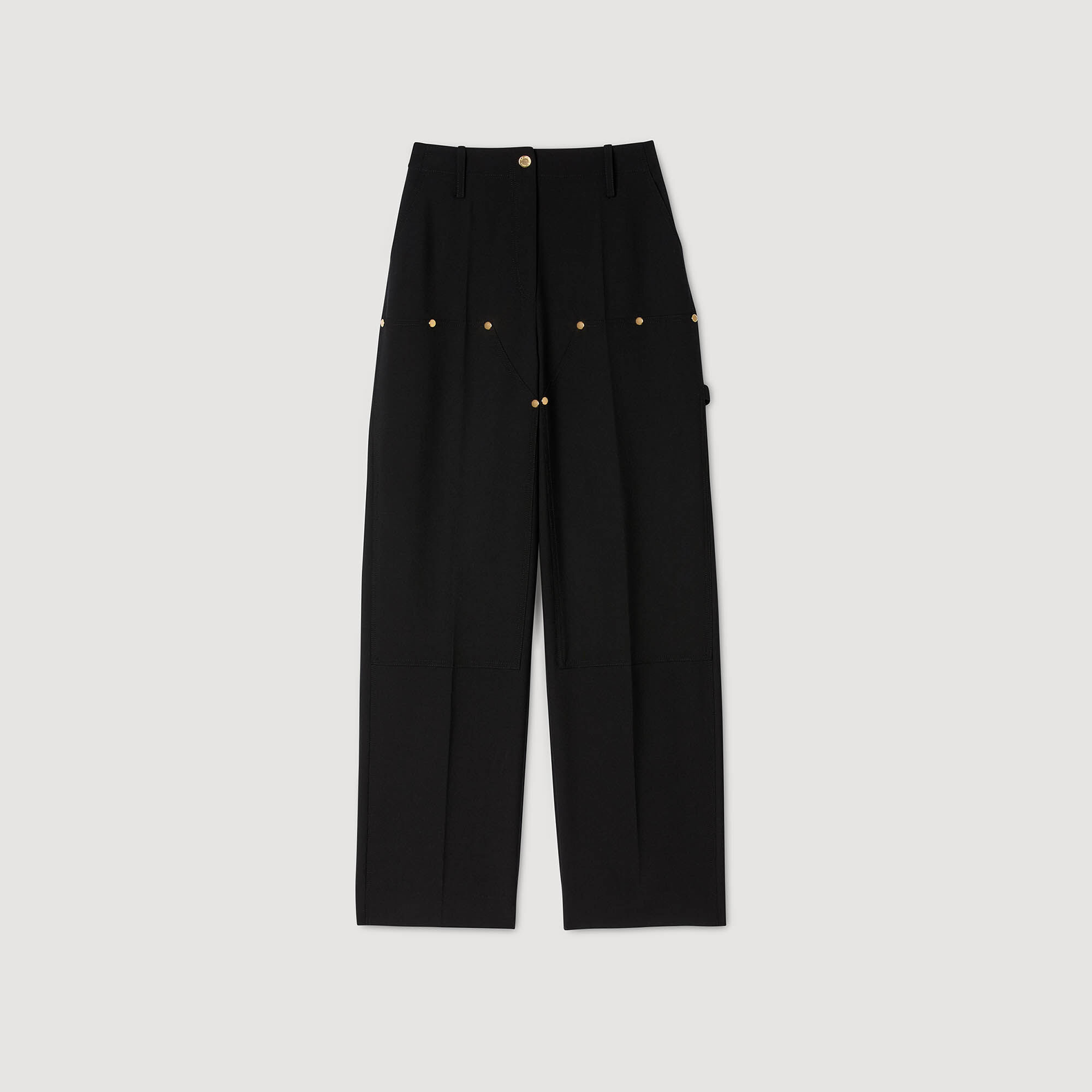 Lichte broek met klinknagels