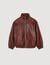 Leren jack oversized
