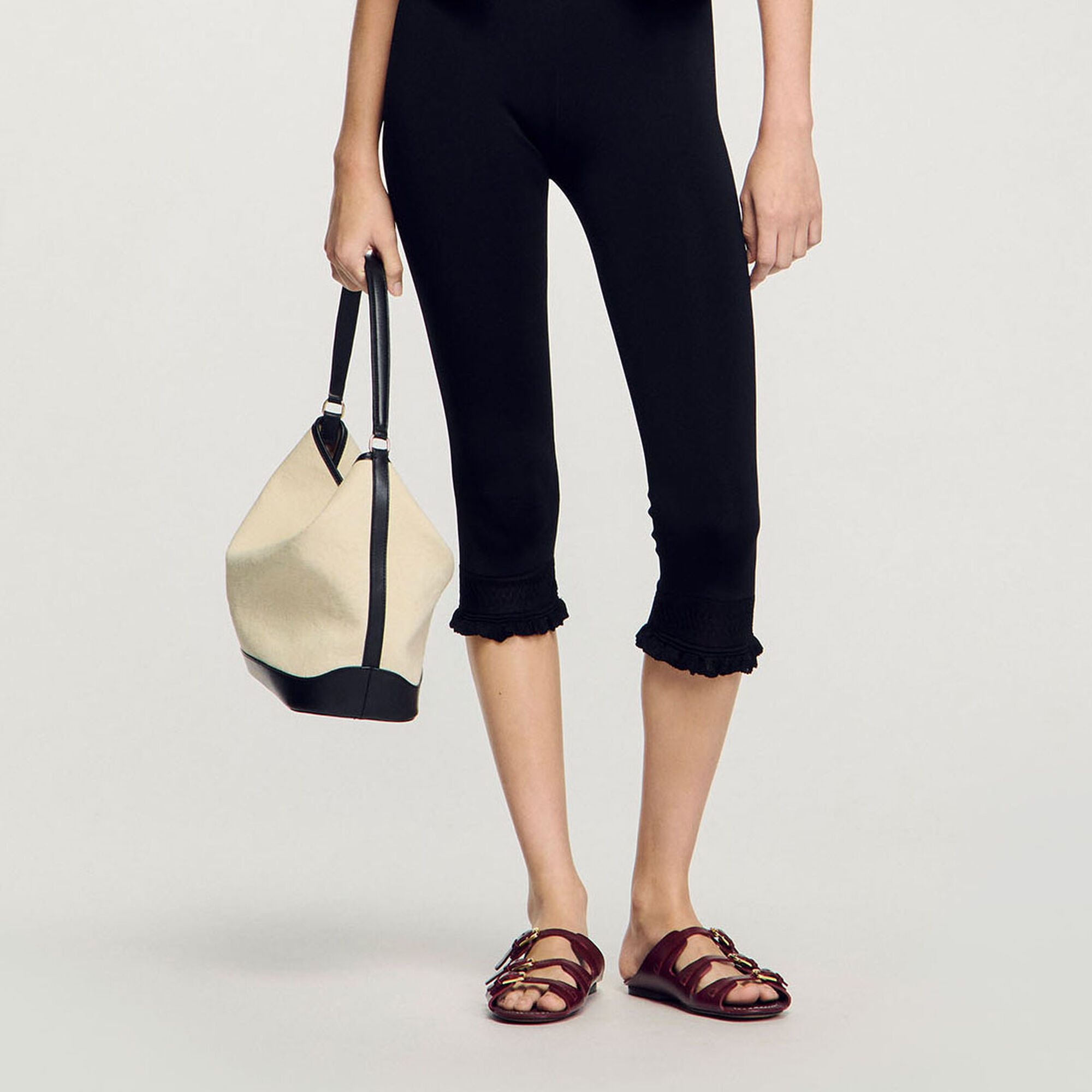 Leren sandalen