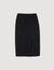 Halflange tweed rok
