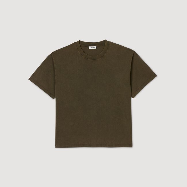 T-shirt stone wash stijl