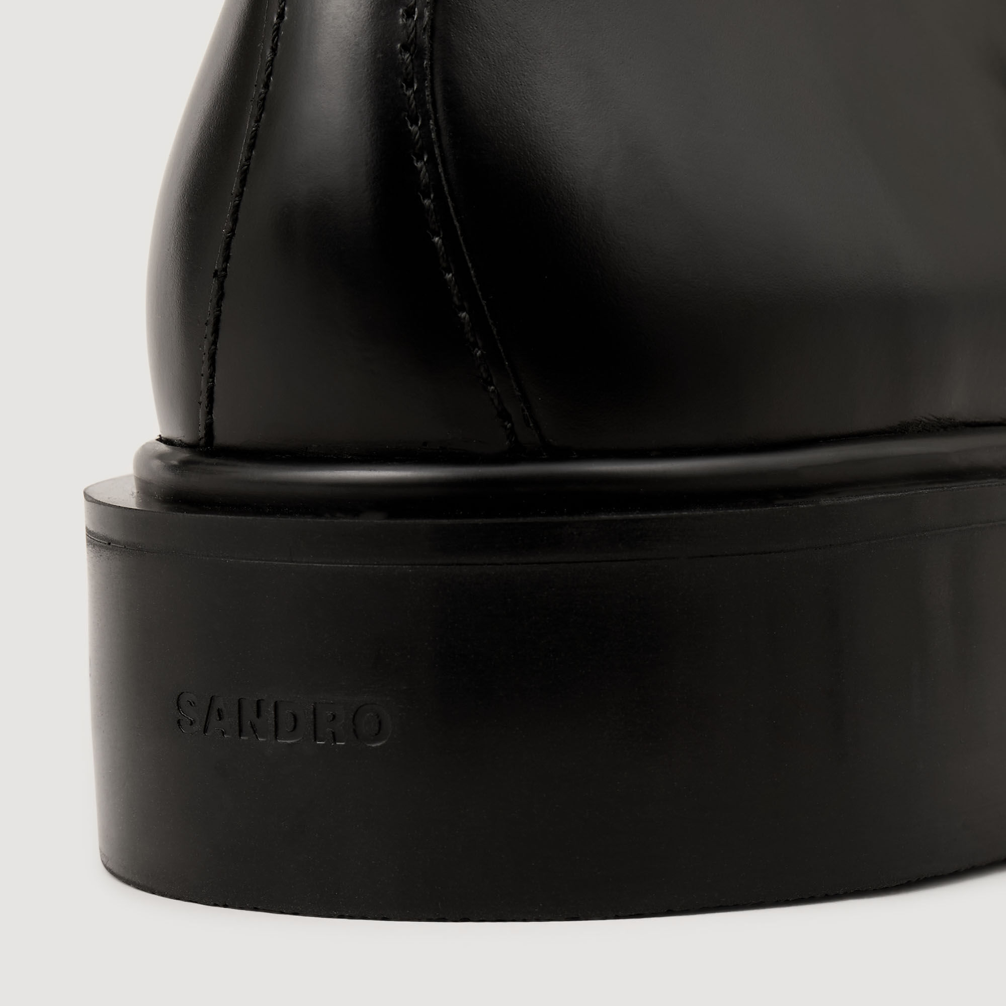 Derby schoenen lakleer