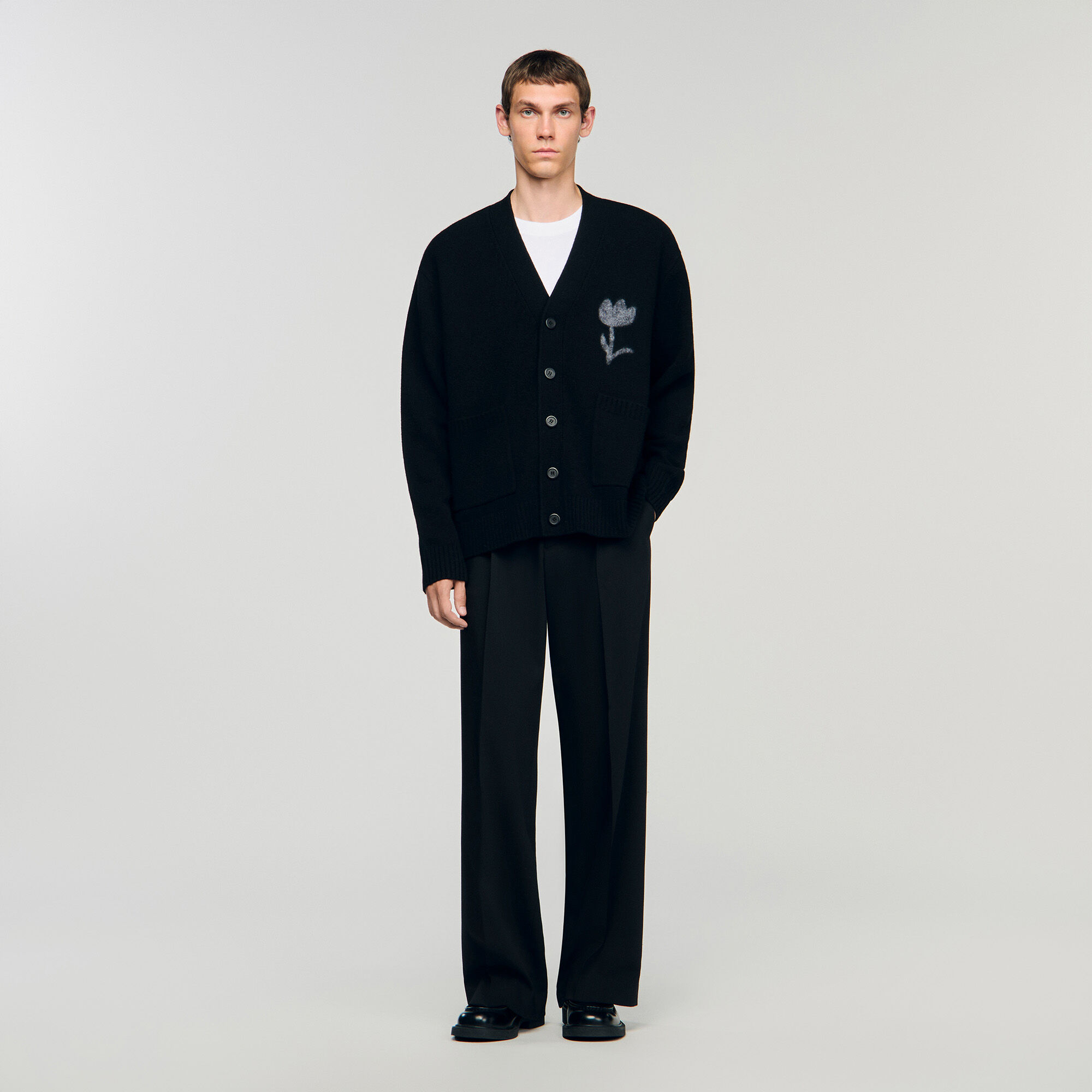 Cardigan bloem