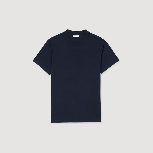T-shirt katoen logo