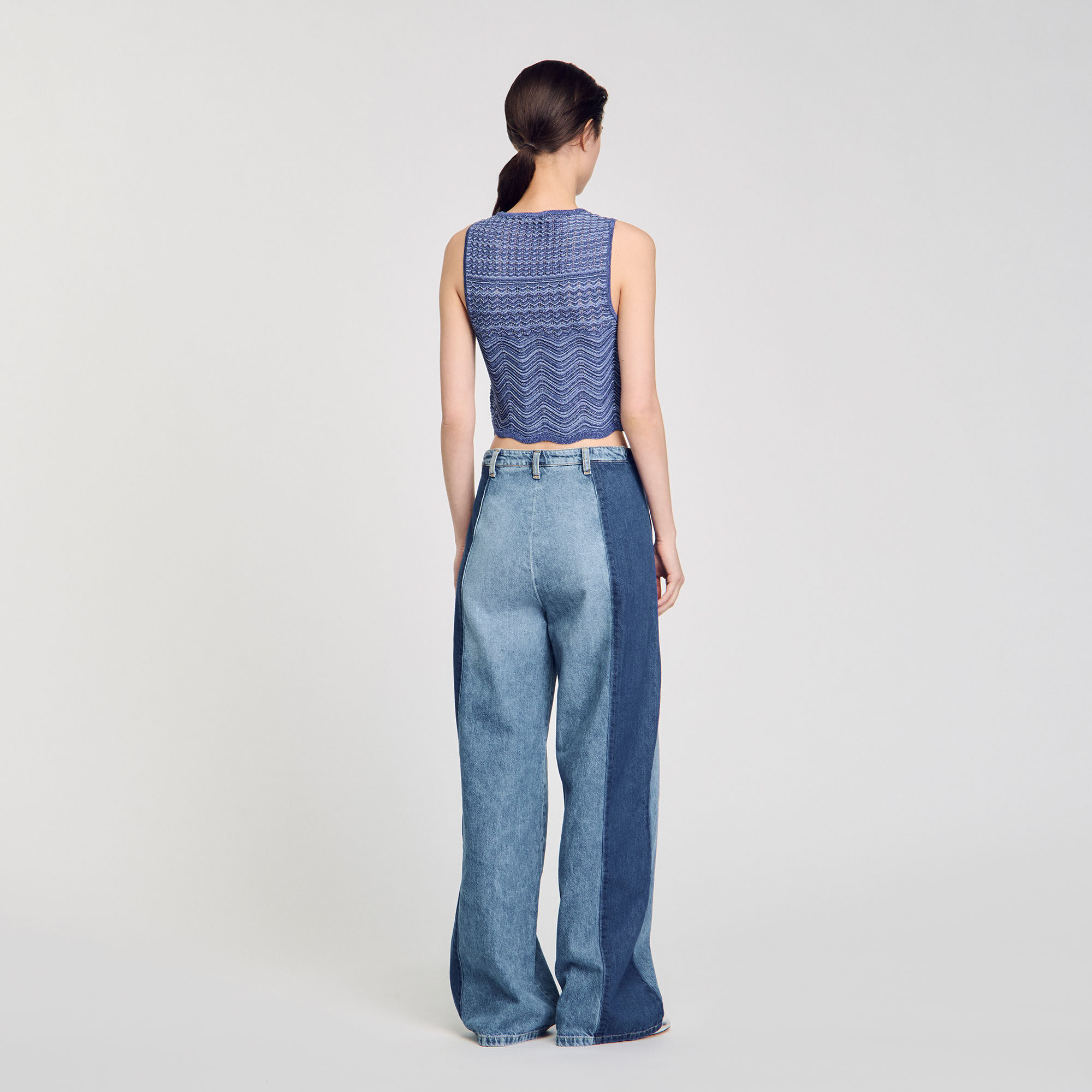 Trui glinsterend tricot