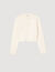 Cardigan vest kort met parels