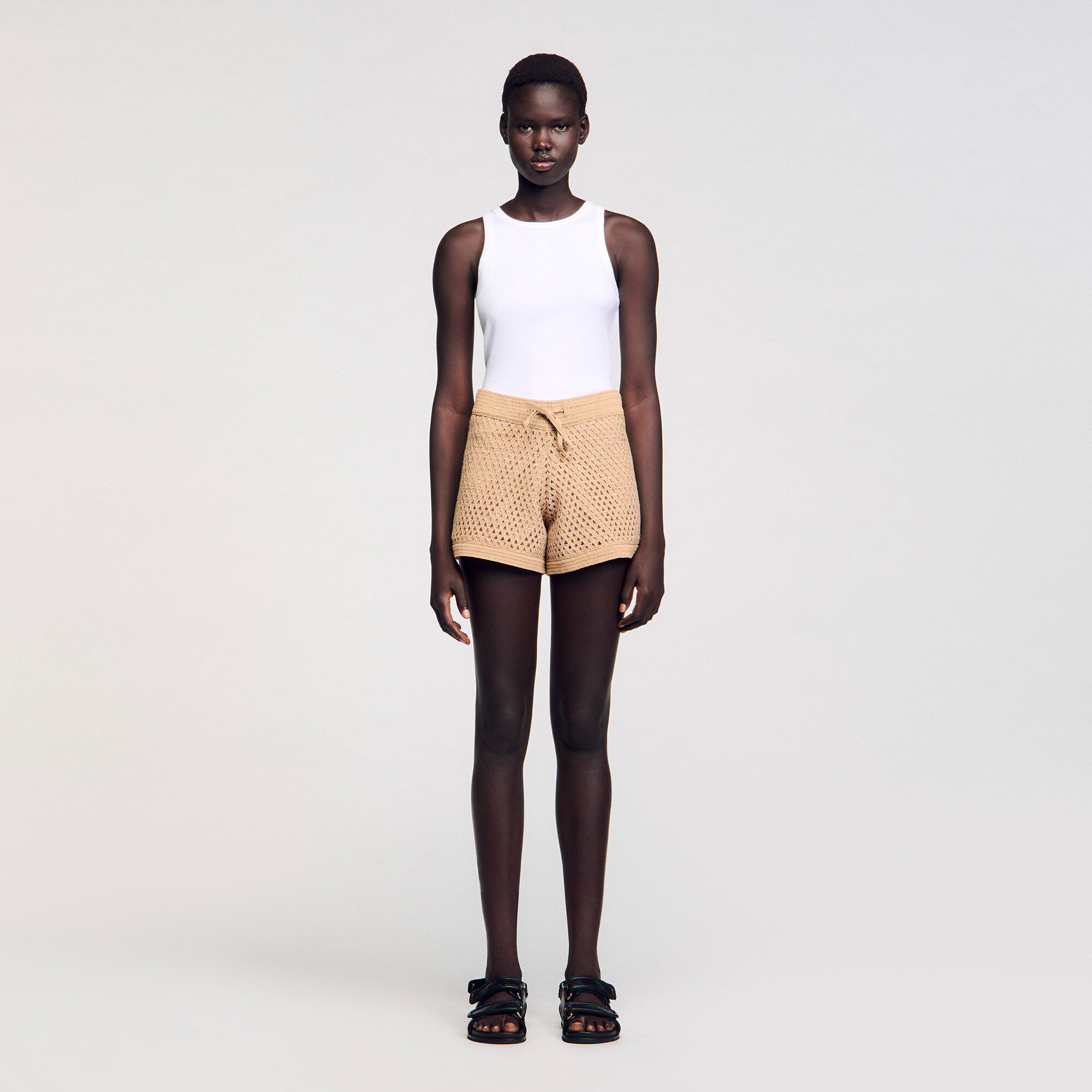 Short met stras