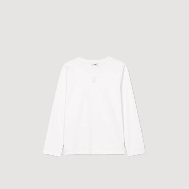 T-shirt met borduurwerk