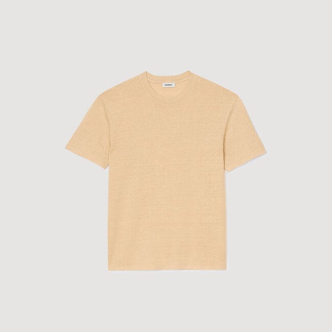 T-shirt van linnen