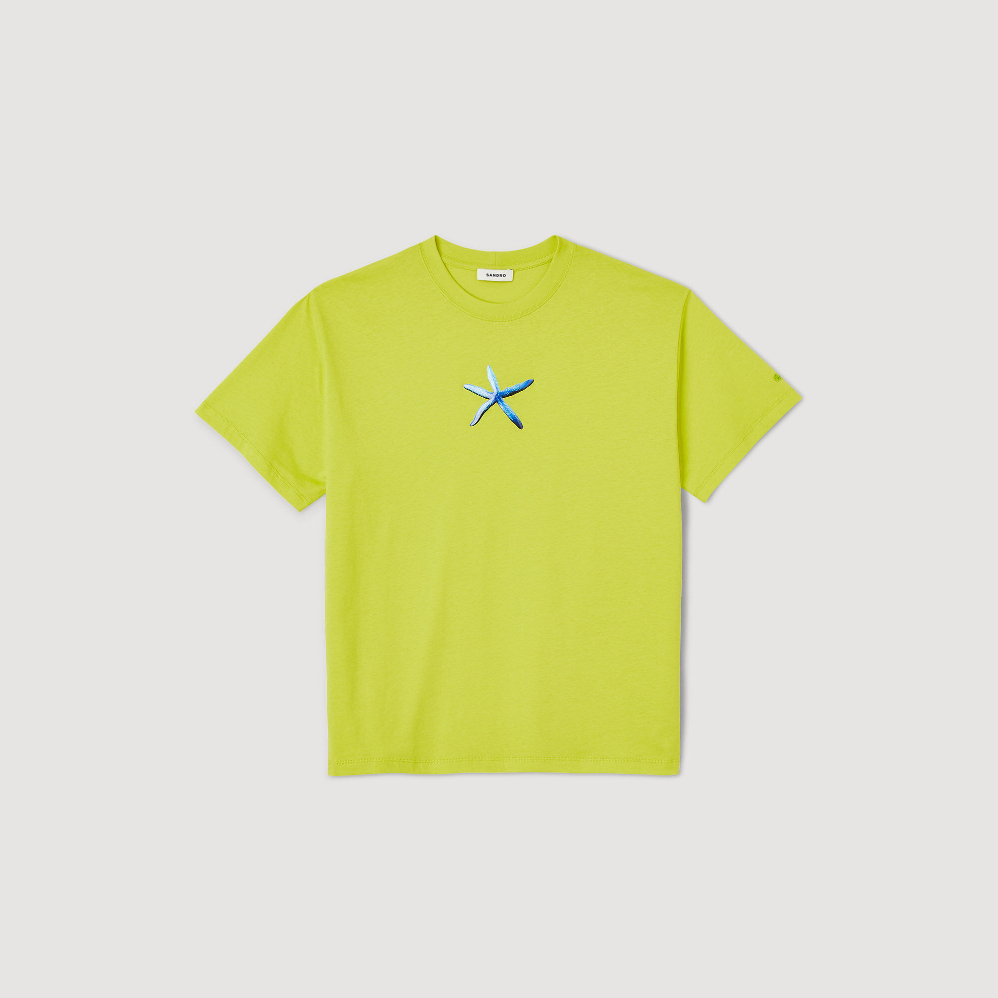 T-shirt met zeester