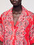 Overhemdblouse bandana print