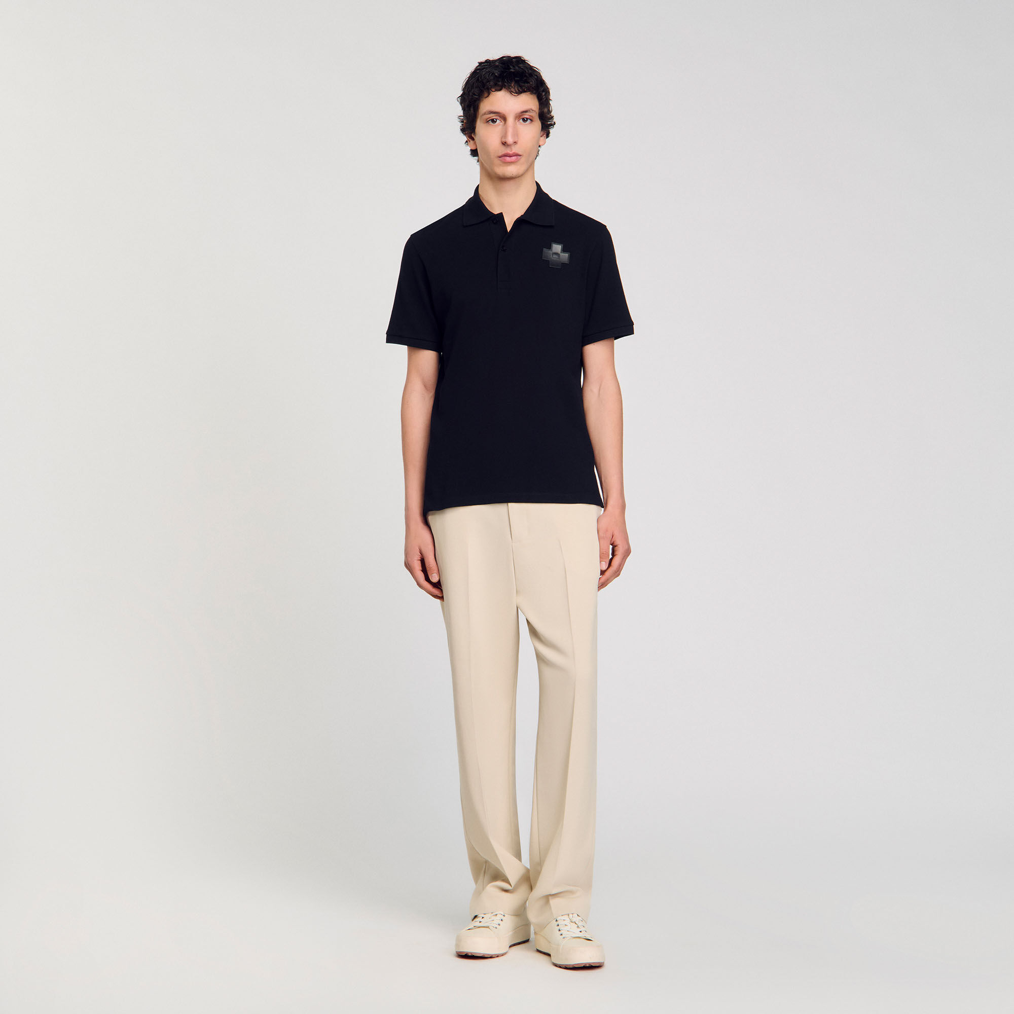 Poloshirt van katoen