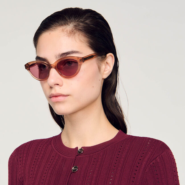 Zonnebril cat eyes
