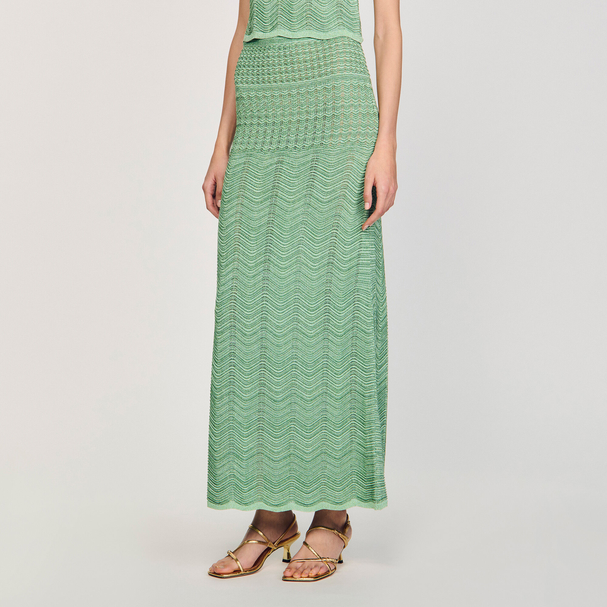 Lange rok tricot