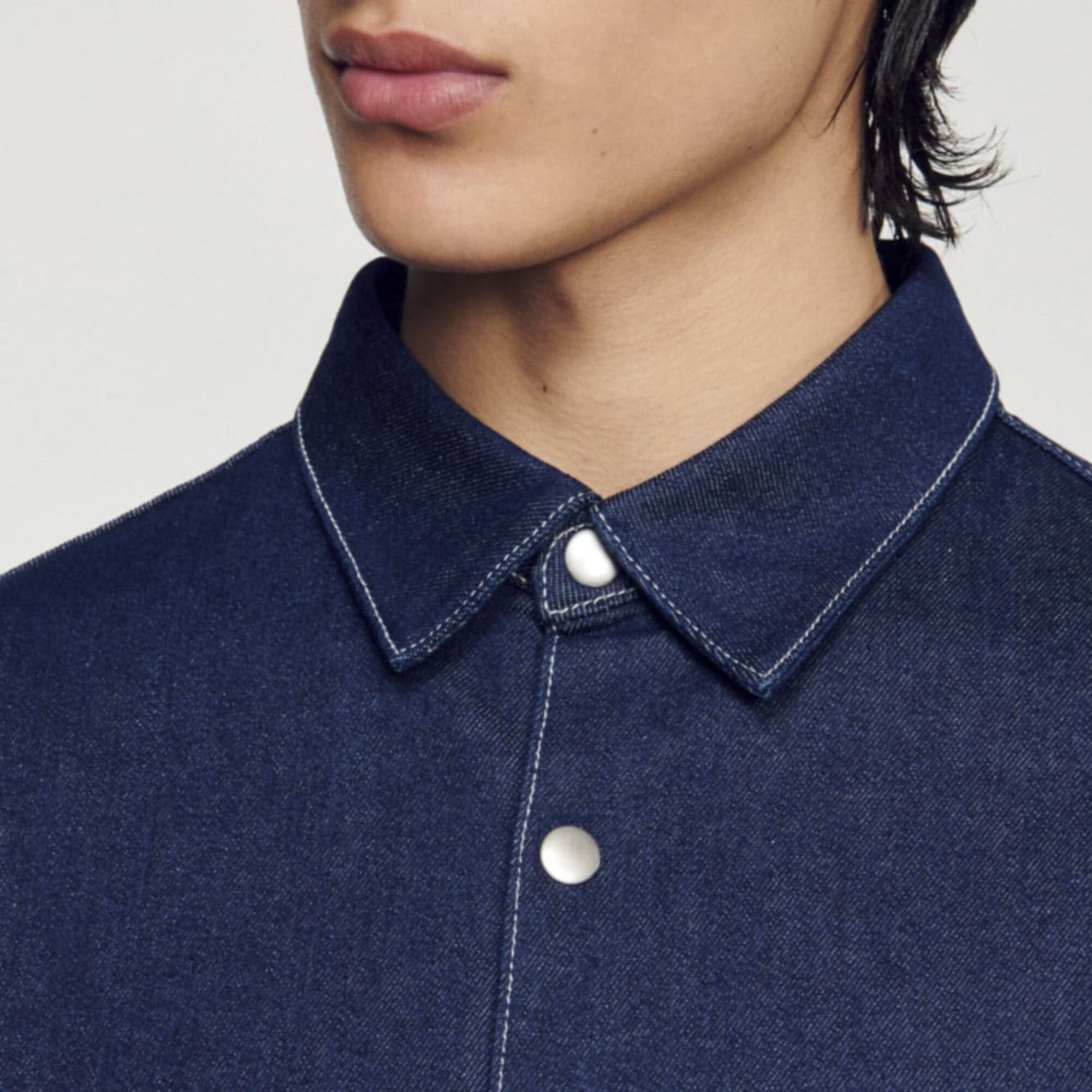 Denim overhemd