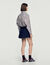 Skort met plooien - Vrouw | Sandro