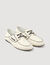 Mocassins boot van leer