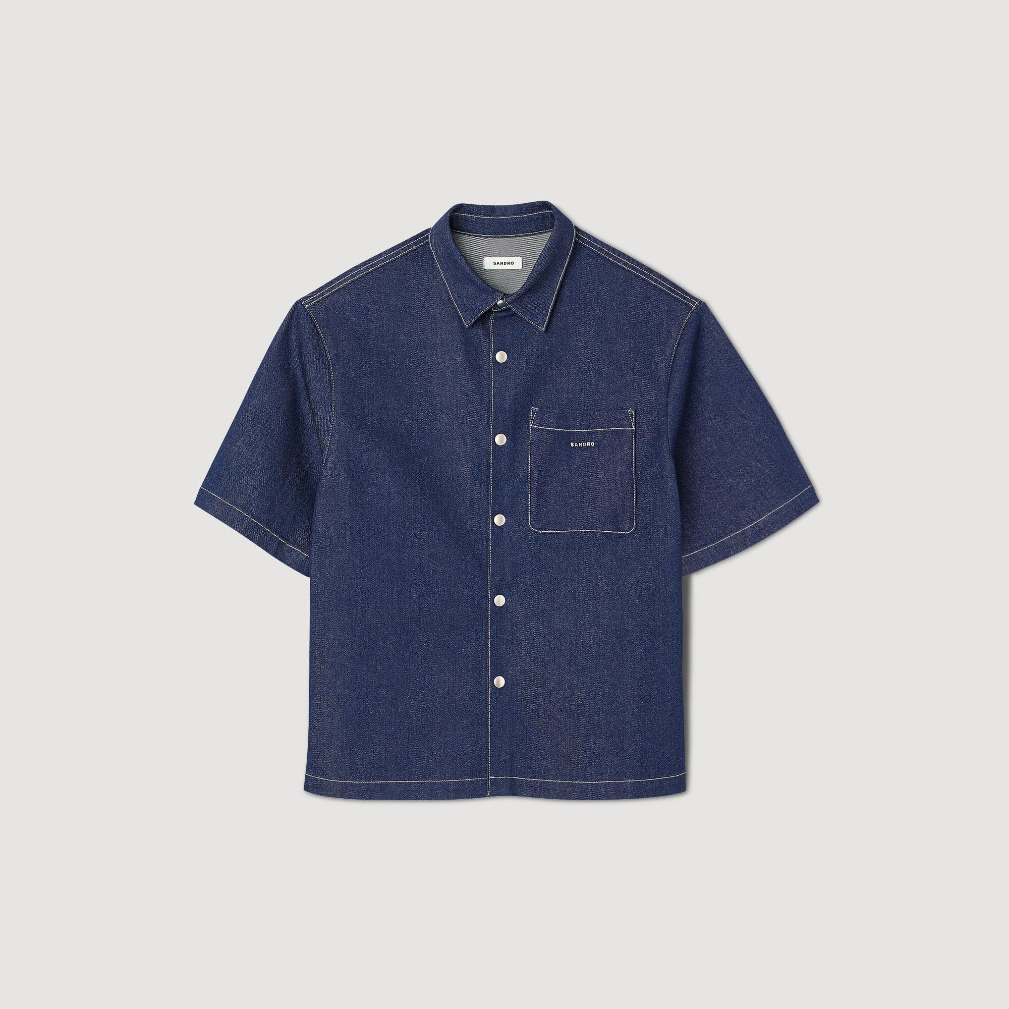 Denim overhemd