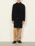 Double-faced wool coat