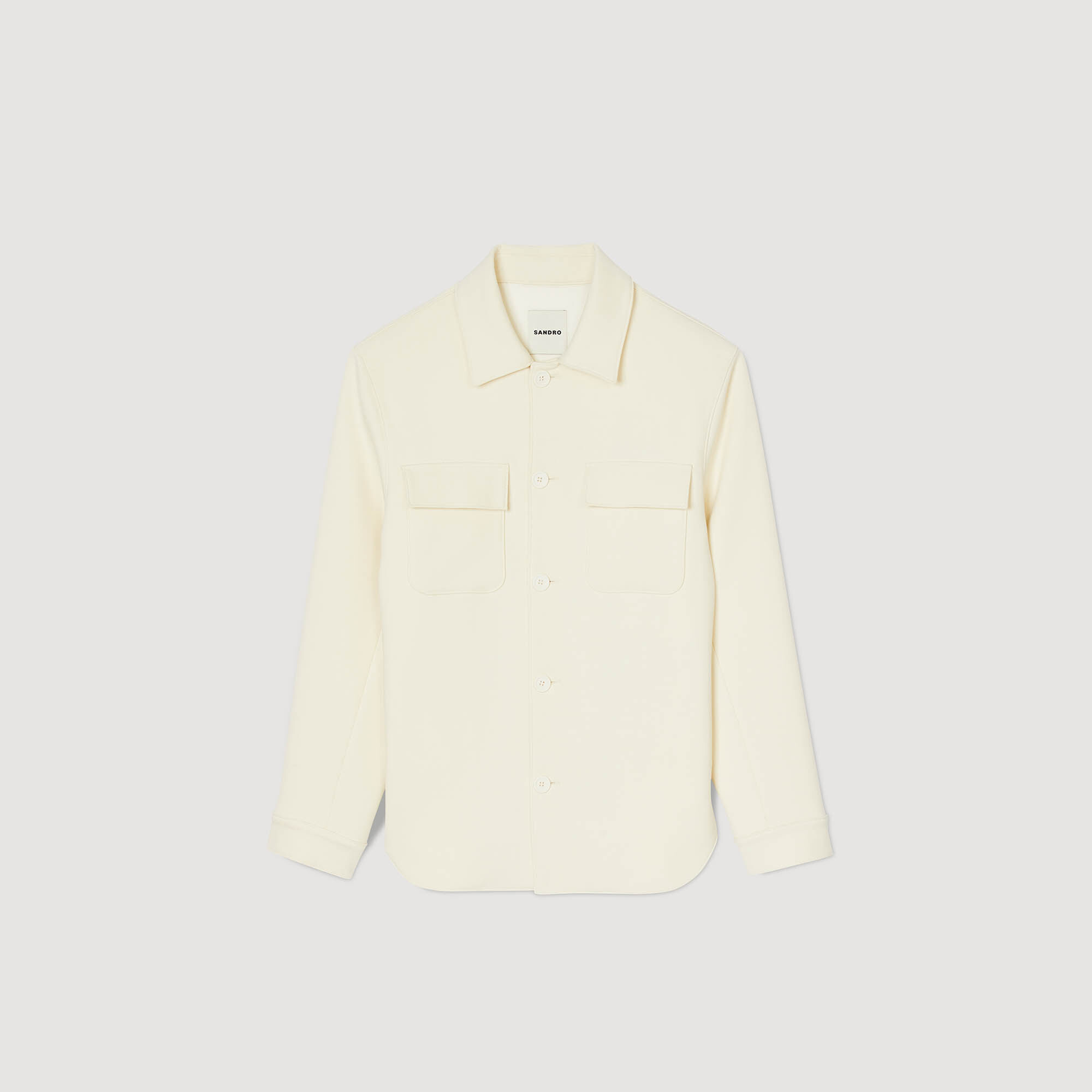 Overshirt met knoopsluiting