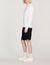 Sweater met square cross