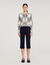 Cardigan vest met ruitmotief