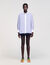 Overhemdblouse gestreept
