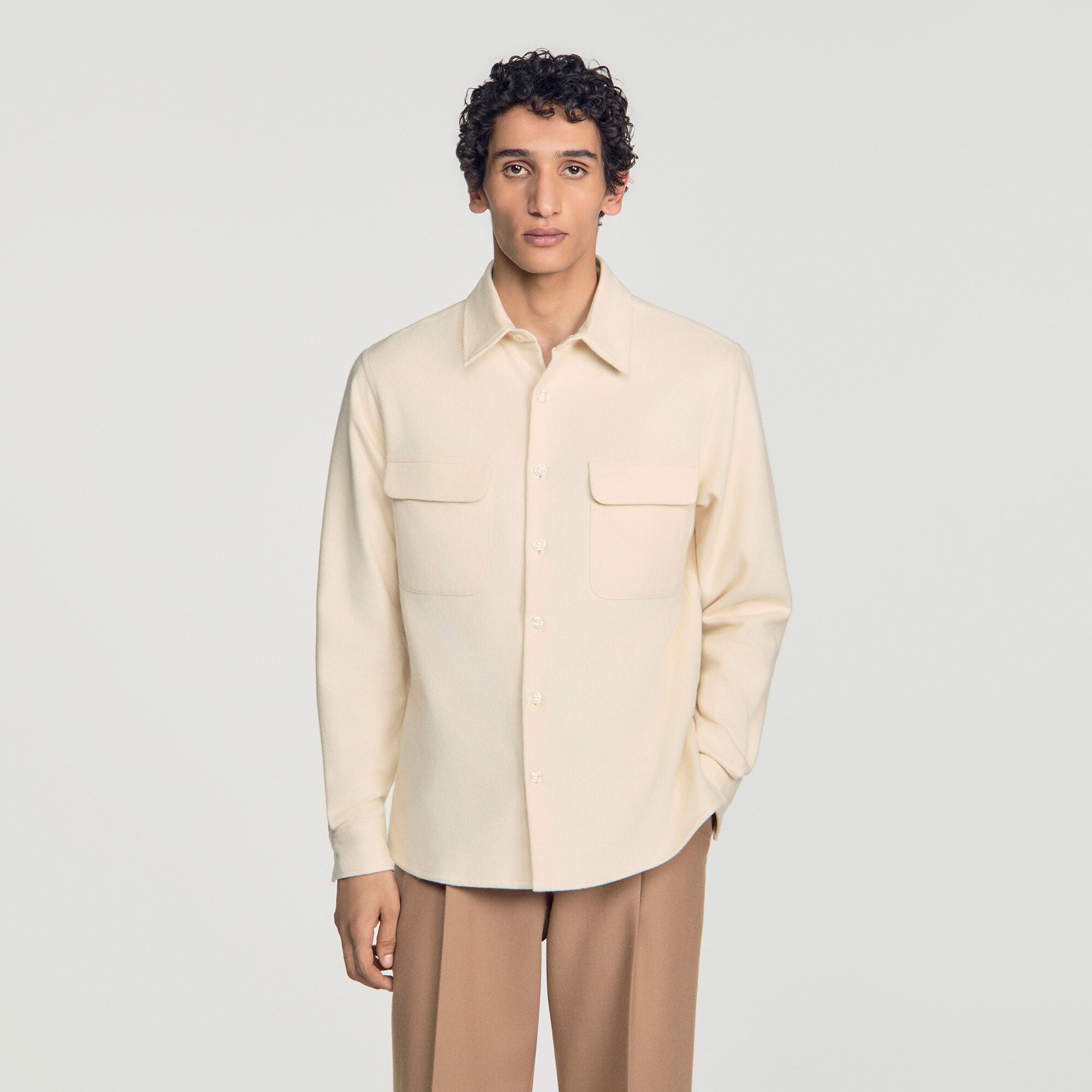 Overhemd van katoenflanel - Man | Sandro