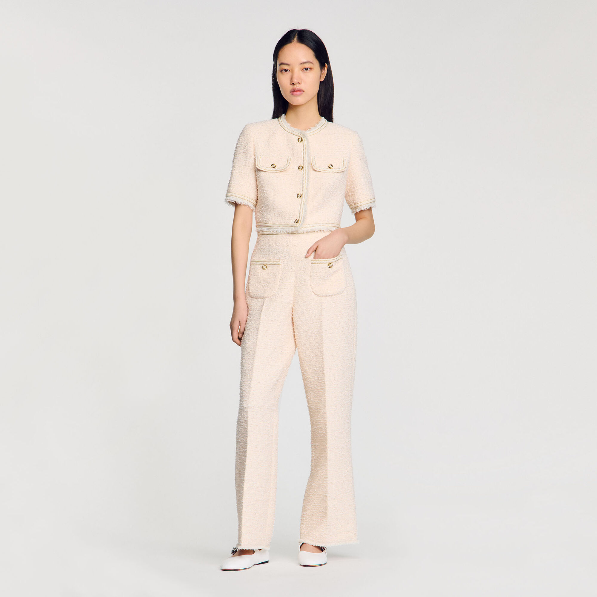 Pantalon prachtige tweed