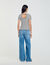 T-shirt gestreept met stras