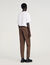 Rechte pantalon met elastiek
