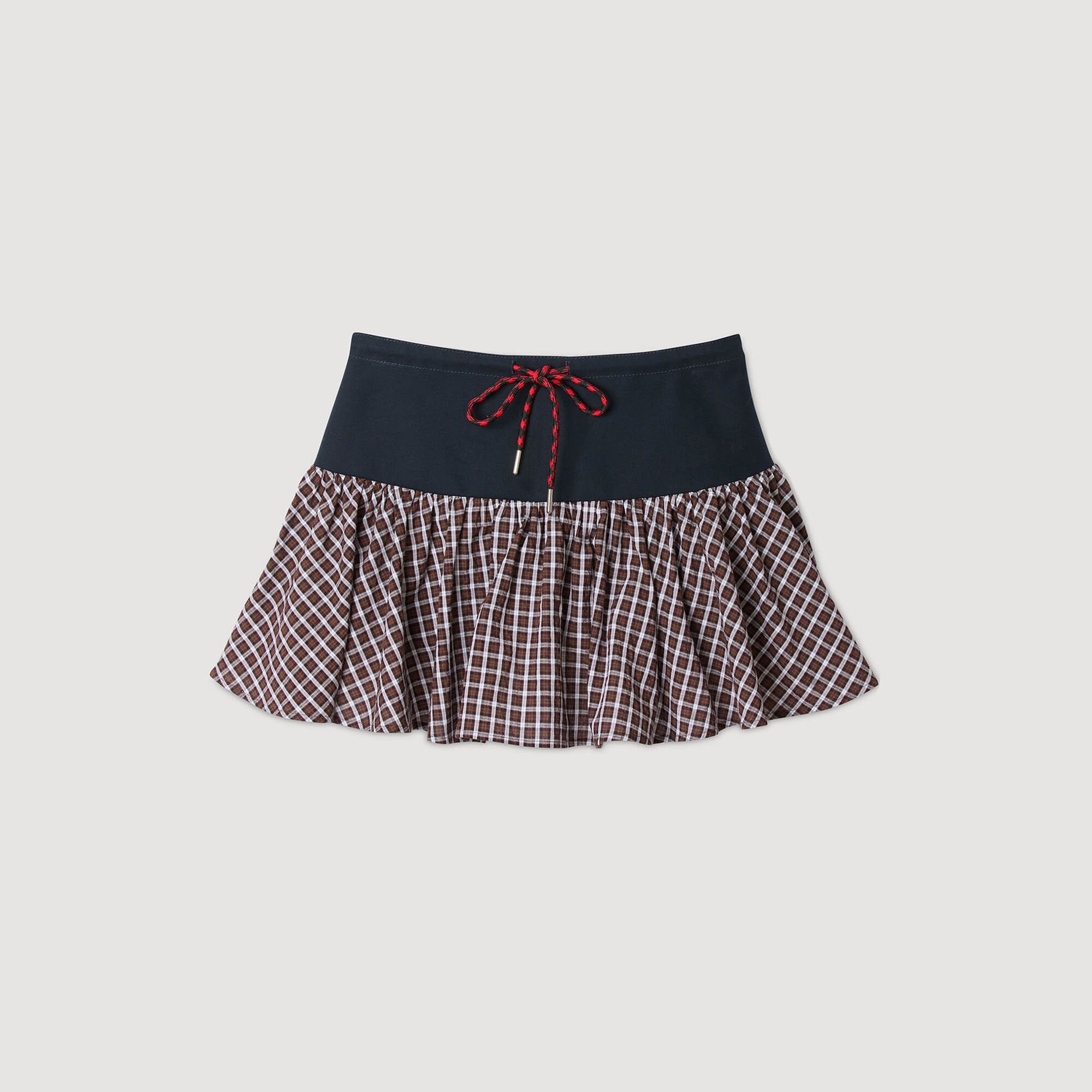 Skort geruit