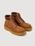 Enkellaarsjes nubuck en leer