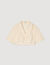 Korte overhemdblouse geplooid