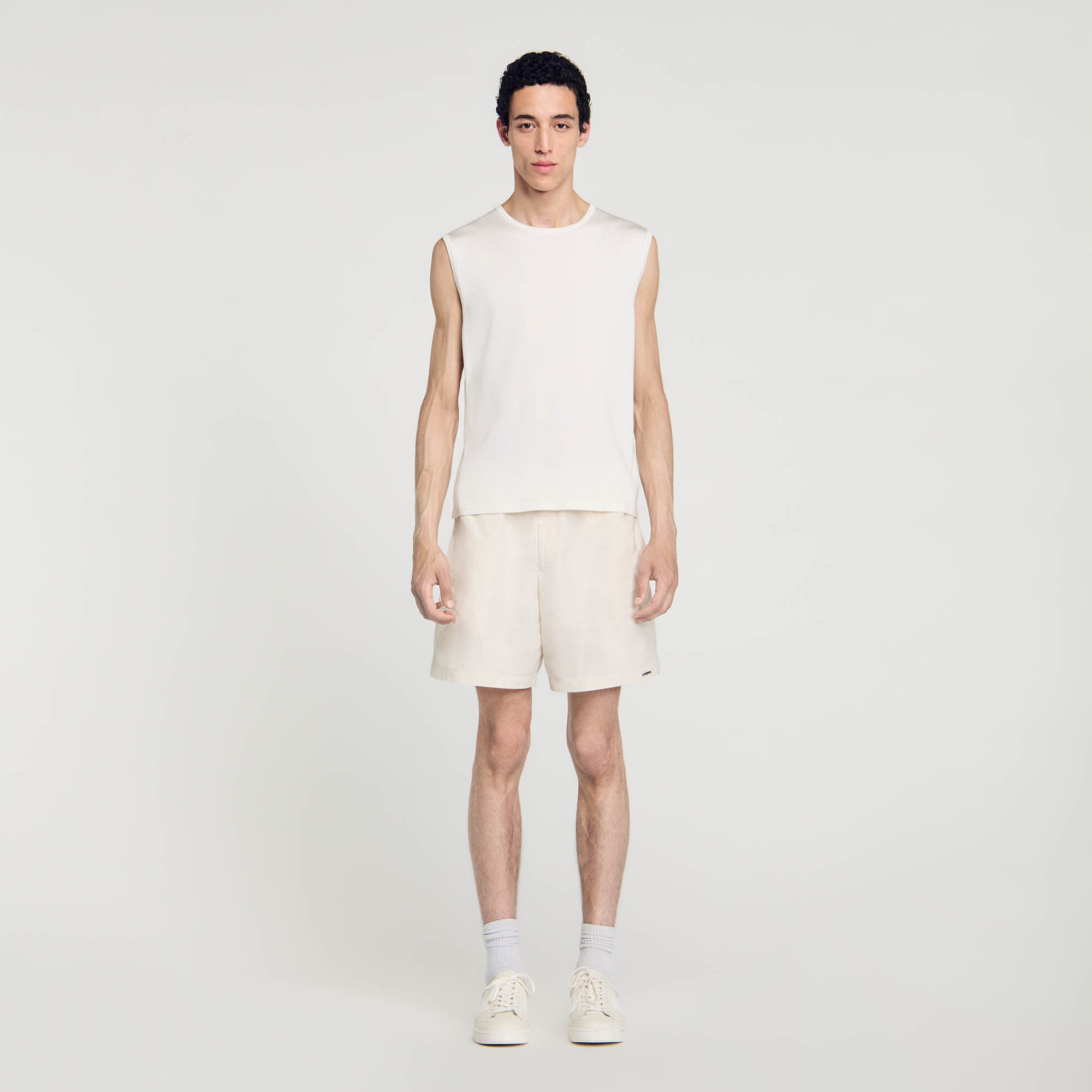 Tanktop fijngebreid