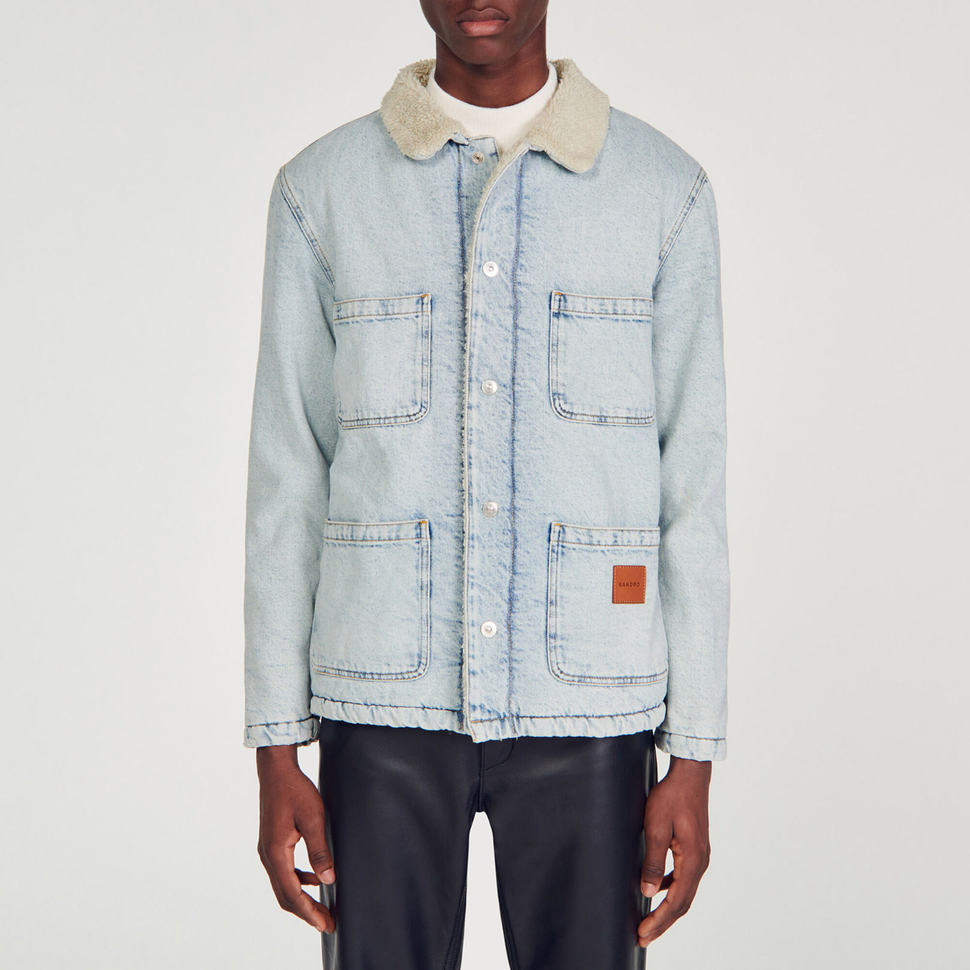 Denim werkjasje