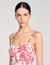 Lange jurk met bloemenprint