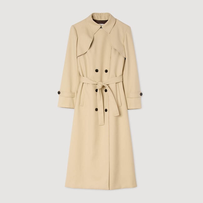 Trenchcoat met ceintuur