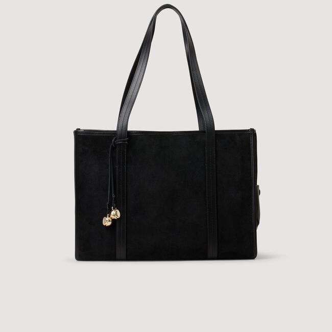 Shopper tas soepel suède