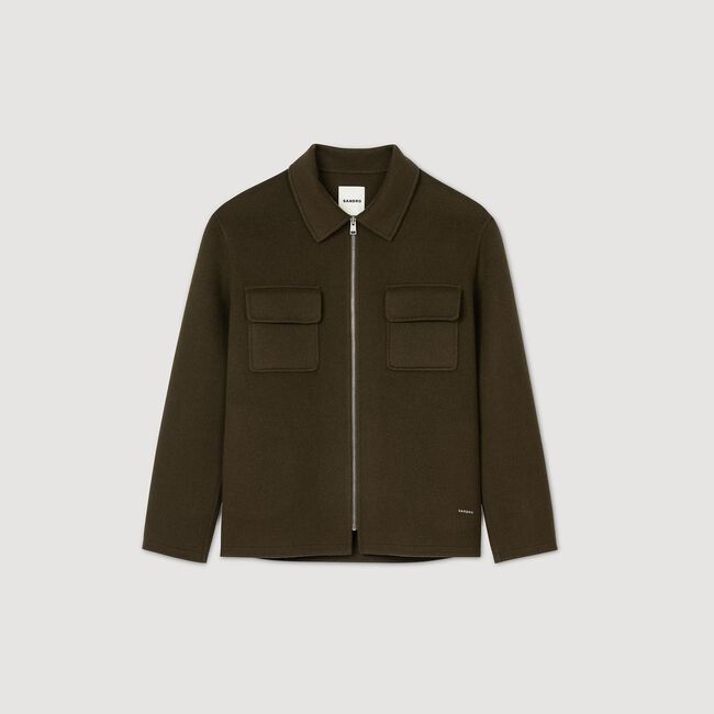Overshirt met ritssluiting