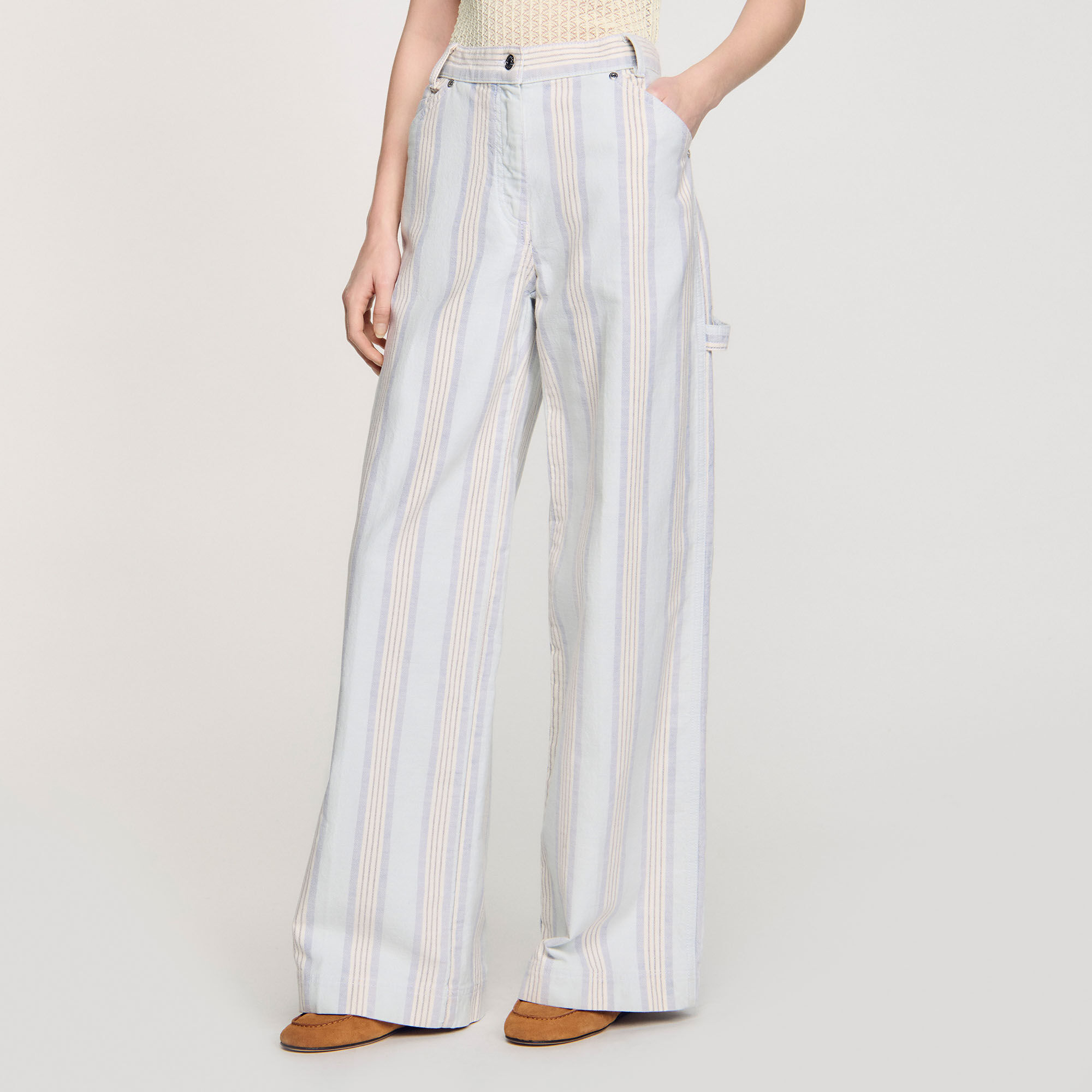 Jeans gestreept