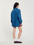 Overhemdblouse denim met stras